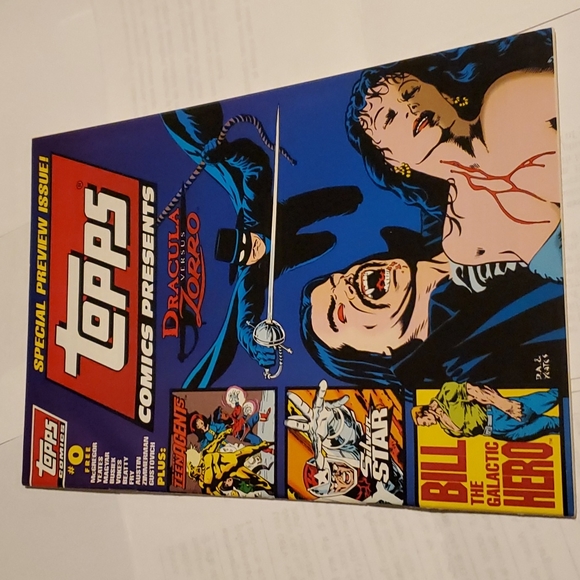 DRACULA VERSUS ZORRO #0 COMIC B00K - Picture 1 of 1